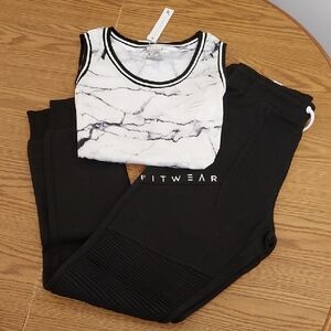 Fitwear Biker Sweatpant, Stella Singlet